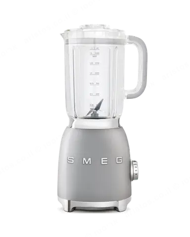 SMEG בלנדר צבע כסף מסדרת 50's Retro Style,תוצרת SMEG דגם BLF01SVEU