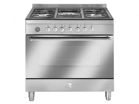 Bompani תנור משולב כיריים גז 90 ס"מ נירוסטה BOMPANI BO683AH