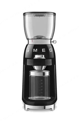 SMEG מטחנת קפה לכל סוגי הקפה בצבע שחור מסדרת 50's Retro Style,תוצרת SMEG דגם CGF01BLEU