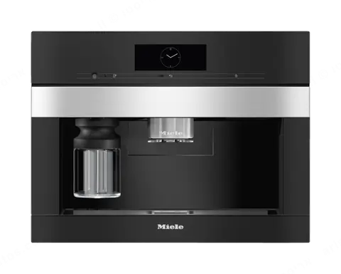 Miele מכונת קפה אינטגרלית 45 ס"מ עם 3 מיכלי פולים שונים PureLine M-Touch תוצרת Miele דגם CVA 7840 clst