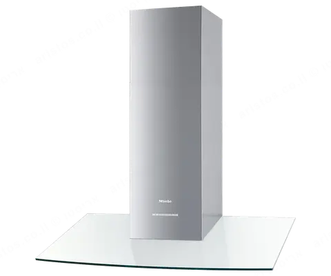 Miele קולט אדים ארובה 90 ס"מ מנירוסטה משולב זכוכית MIELE DA5996W