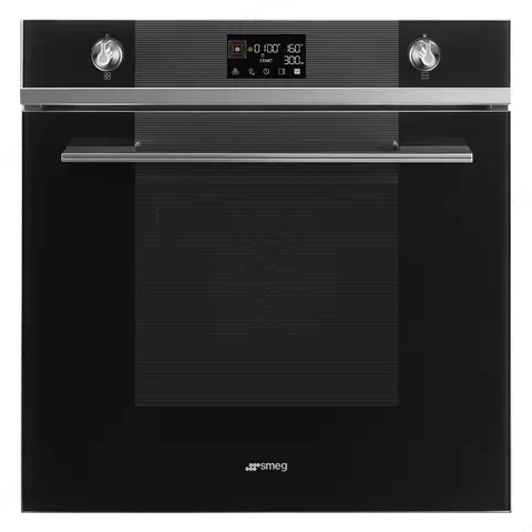 SMEG תנור בנוי 60 ס"מ משולב מיקרו AirFry טכנולוגיית Galileo סדרת LINEA תוצרת SMEG דגם SO6102M2B3