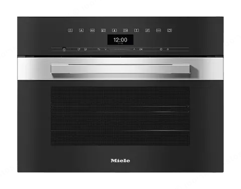 Miele תנור אידוי קומבי סטימר משולב אפייה גובה 45 ס"מ Sous-vide DualSteam תוצרת Miele דגם DGC 7440 XL Clst