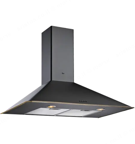 Teka קולט אדים ארובה בסגנון כפרי תוצרת TEKA דגם DOS90.1 שחור אנטרציט