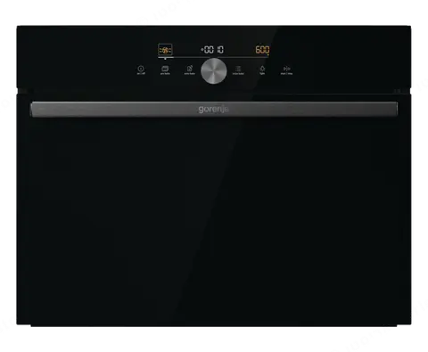 Gorenje תנור בנוי משולב מיקרוגל 45 ס''מ 50 ליטר ניקוי באדים טריקה שקטה AirFry גימור Total black תוצרת Gorenje דגם BCM4547DG