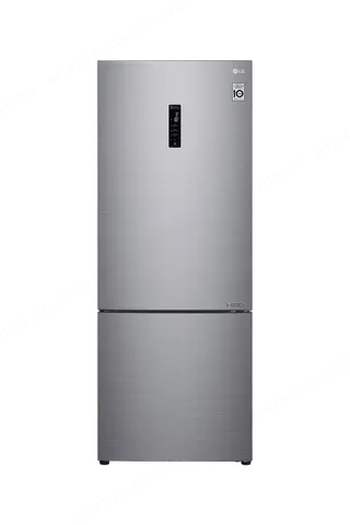 LG מקרר מקפיא תחתון 465 ליטר מדחס אינוורטר נירוסטה מוברשת מבית LG דגם GR-B479BF