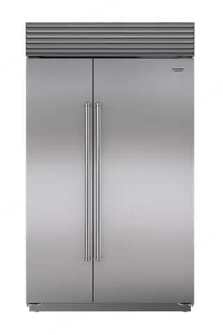 SUB ZERO מקרר ומקפיא SIDE BY SIDE קו ארון 122 ס"מ נירוסטה 804 ליטר יצרן קרח תוצרת Sub zero דגם ICBCL4850S/S