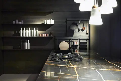 PITT cooking כיריים גז 5 מבערים רוחב ארון 90 ס"מ מבית PITT cooking דגם Elbrus