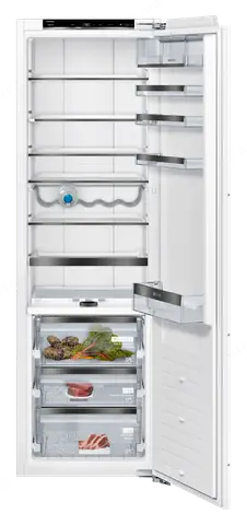 Siemens מקרר אינטגרלי שלם 60 ס"מ NO FROST Premium hyperFresh טריקה שקטה IQ700 תוצרת Siemens דגם KI81FHDD0