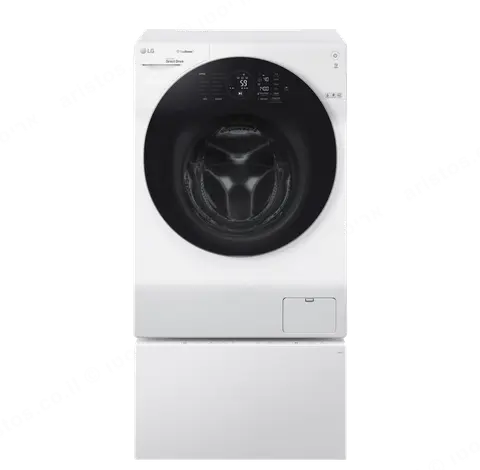 LG מכונת כביסה 12 ק"ג Twin Wash משולבת מייבש  LG דגם F1208CWT 