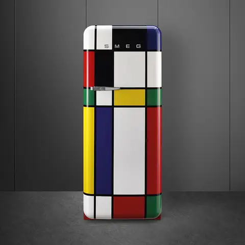 SMEG מקרר משולב מקפיא רטרו מסדרת 50'Retro Style תוצרת SMEG דגם FAB28RDMC