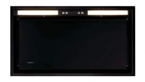 NOVY קולט נסתר בארון צר 60 ס"מ זכוכית שחורה תוצרת NOVY דגם Crystal 26052