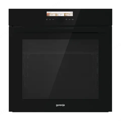 Gorenje תנור בנוי 60 ס"מ ניקוי באדים גימור שחור מלא מסך TFT צבעוני Gorenje Chef Superior דגם BO798S38BG