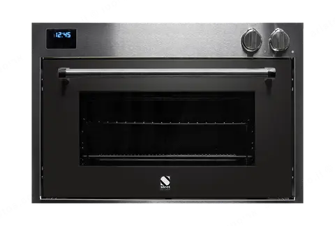 Steel תנור בנוי 90X60 ס''מ סדרת Genesi תוצרת Steel דגם GF-E9 גימור שחור