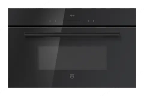 V-ZUG מיקרוגל SOLO אינטגרלי 38 ס"מ תוצרת V-ZUG דגם MiwellV600 38  זכוכית מראה שחורה