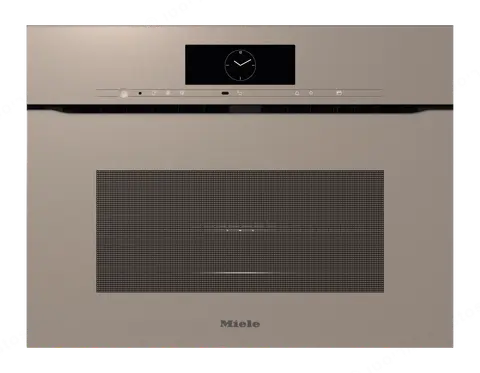 Miele תנור שף משולב מיקרו 45 ס"מ ArtLine Touch2Open M-Touch תוצרת Miele דגם H 7840 BMX Pearl beige