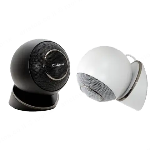 סט רמקולים 5.1 כולל סאב מבית CABASSE צרפת דגם Eole 4 white צבע לבן