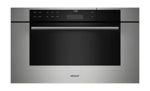 WOLF תנור בנוי משולב אידוי 76 ס"מ נירוסטה M SERIES מבית WOLF דגם ICBCSO30TM/S/TH