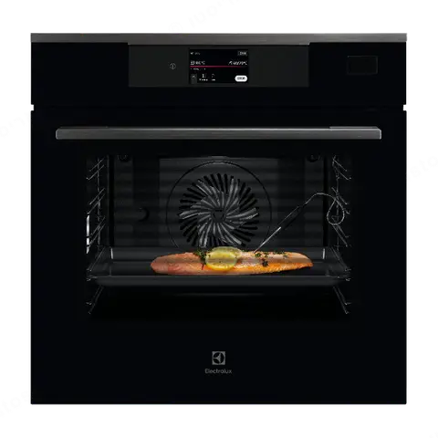 Electrolux תנור אידוי 60 ס"מ CookSmart Touch® SteamPro AIRFRY WiFi שחור מלא תוצרת Electrolux דגם EOS8732H