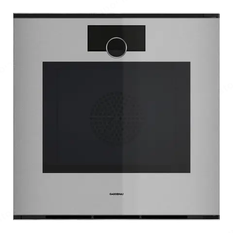 GAGGENAU תנור בנוי 60 ס"מ דלת צד גימור Sterling סדרת Minimalistic תוצרת GAGGENAU דגם GO221130