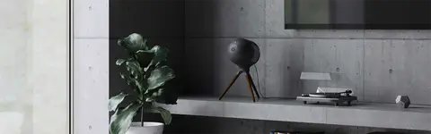 DEVIALET רמקול יחיד 1100Watts RMS גימור שחור מבית DEVIALET דגם PHANTOM I 108 DB DARK CHROME