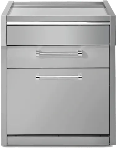 Steel יחידה מודולרית שולחן עבודה נירוסטה לשילוב במטבחי חוץ מבית STELL דגם Genesi 70 outdoor