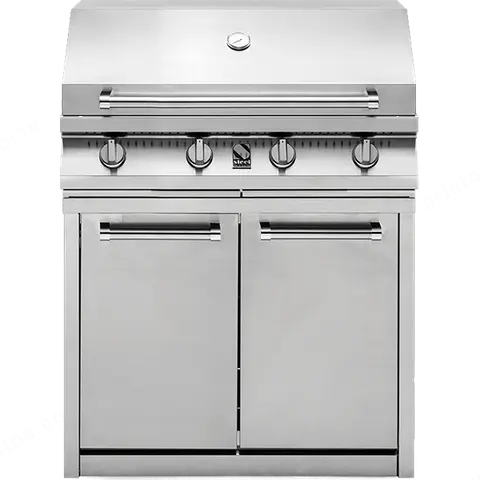 Steel יחידת גריל גז מודולרית עם ארון רוחב 90 תוצרת Steel דגם G9bs-4c
