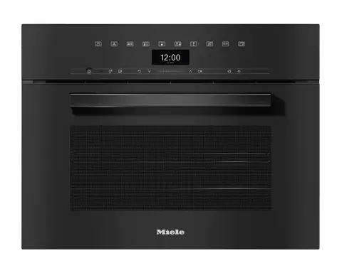 Miele תנור אידוי קומבי סטימר משולב אפייה גובה 45 ס"מ Sous-vide DualSteam תוצרת Miele דגם DGC 7440 XL Black