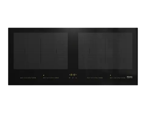 Miele כיריים אינדוקציה טור 91.6 ס"מ התקנה שטוחה 4 אזורי PowerFlex תוצרת Miele דגם KM 7684 FL