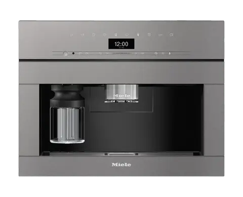 Miele מכונת קפה אינטגרלית 45 ס"מ אפור גרפיט VITRO LINE תוצרת Miele דגם CVA 7440 grey