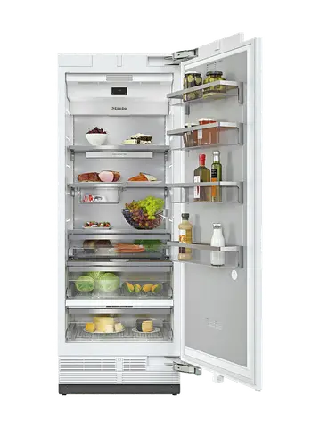 Miele מקרר אינטגרלי ללא מקפיא 76 ס"מ דלת Push2open סדרת MasterCool תוצרת Miele דגם K 2802 Vi