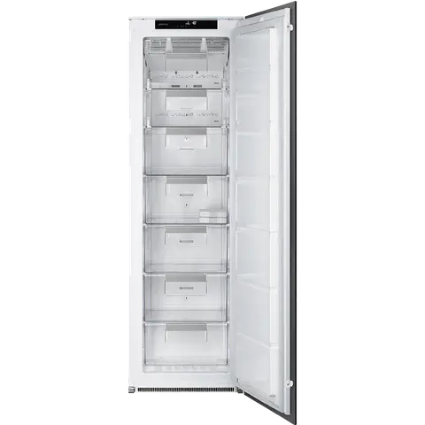 SMEG מקפיא אינטגרלי בעל דלת אחת 208 ליטר תוצרת SMEG דגם S7220FND2P1