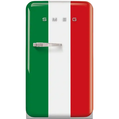 SMEG מקרר מיני משרדי רטרו צבעוני מסדרת 50'Retro Style תוצרת SMEG דגם FAB10HRIT