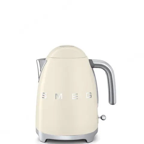 SMEG קומקום חשמלי בצבע קרם,מסדרת 50's Retro Style,תוצרת SMEG דגם KLF01CREU