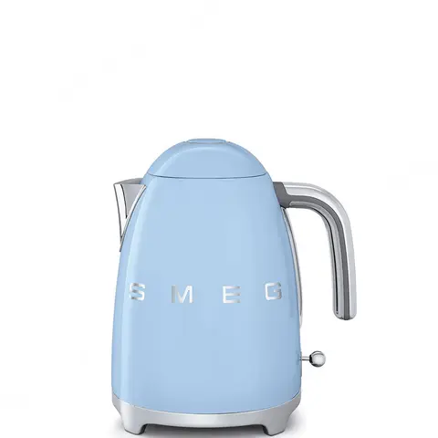 SMEG קומקום חשמלי בצבע כחול פסטל,מסדרת 50's Retro Style,תוצרת SMEG דגם KLF01PBEU