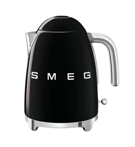 SMEG קומקום חשמלי בצבע שחור מסדרת 50's Retro Style,תוצרת SMEG דגם KLF03BLEU