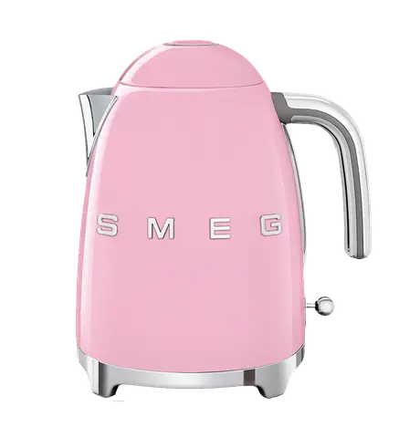 SMEG קומקום חשמלי בצבע ורוד מסדרת 50's Retro Style,תוצרת SMEG דגם KLF03PKEU
