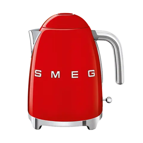 SMEG קומקום חשמלי בצבע אדום מסדרת 50's Retro Style,תוצרת SMEG דגם KLF03RDEU