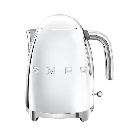 SMEG קומקום חשמלי בצבע כרום מסדרת 50's Retro Style,תוצרת SMEG דגם KLF03SSEU