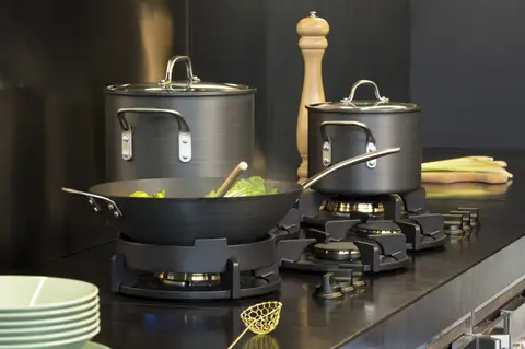 PITT cooking כיריים גז 6 מבערים רוחב ארון 120 ס"מ מבית PITT cooking דגם Foessa