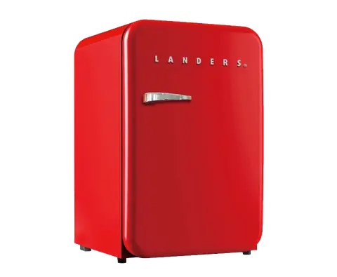 LANDERS מקרר מיני בר רטרו 115 ליטר מבית LANDERS דגם LA130R