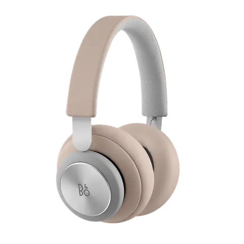 bang & olufsen אוזניות אלחוטיות צבע אבן בתצורת Over Ear מבית Bang & Olufsen דגם Beoplay H4 2nd Gen Limestone