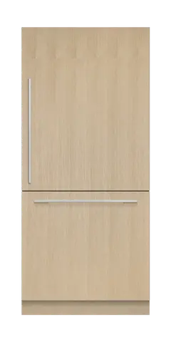 Fisher & Paykel מקרר אינטגרלי מקפיא תחתון 91 ס"מ סדרה 9 יצרן קרח פנימי ציר ימין תוצרת FISHER&PAYKEL דגם RS9120WRJ2