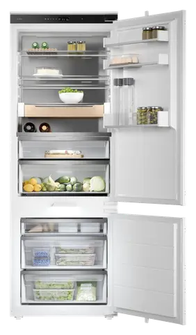 ASKO מקרר אינטגרלי 70 ס''מ מקפיא תחתון 370 ליטר NoFrost Premium+ line סגירה רכה תוצרת ASKO דגם RBC597SND1