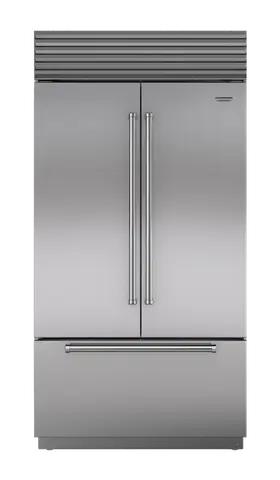 SUB ZERO מקרר מקפיא תחתון קו ארון 107 ס"מ נירוסטה 670 ליטר מתקן מים וקרח פנימי תוצרת Sub zero דגם ICBCL4250UFDID/S