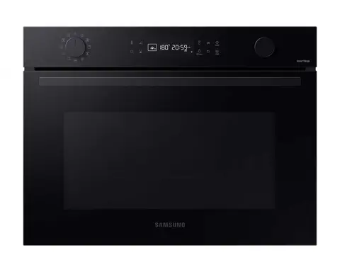 Samsung תנור בנוי משולב מיקרוגל 45 ס"מ בעיצוב יוקרתי שחור מלא תוצרת Samsung דגם NQ5B4553FBK