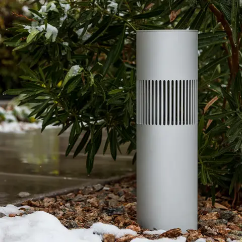 bang & olufsen רמקול חוץ 360 מעלות עמיד לחול מים ואבק תוצרת B&O דגם Beosound Bollard