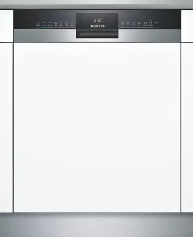 Siemens מדיח כלים חצי אינטגרלי 60 ס"מ סלסלה שלישית תוצרת Siemens דגם SN53HS60CE