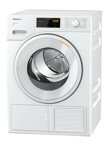 Miele מייבש כביסה 8 ק"ג קונדנסור עם משאבת חום EcoSpeed מבית  MIELE דגם TSC 643 WP