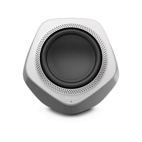 bang & olufsen סאב-וופר אלחוטי מעוצב עם סטנד רצפתי צבע אפור מבית Bang & Olufsen דגם Beolab 19 Grey